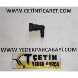 11MM HORTUM - 10MM SOKET DİŞİ DİRSEK JAK PA12 GF30 1 YAKIT SOKET JAKI 