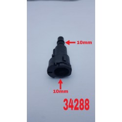 Yakıt Hortum Jack Soketi Teklas 8mm Hortum 10mm Soket Dişi Düz Yakıt Soketi Q01235 PA66GF30