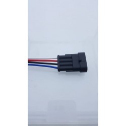 AEM32 4K008E  Tofaş Bobin Soketi Karşılığı Erkek 4 Pin 