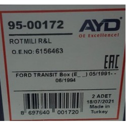 AYD 95-00172 Ford Transit T12-T15 Rotmili