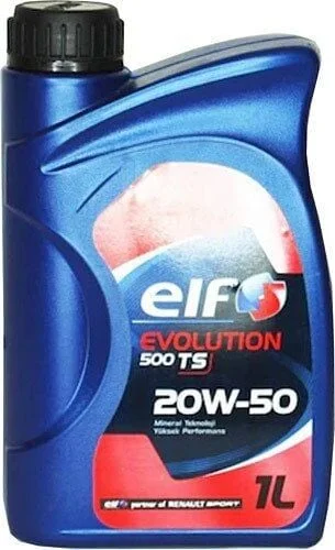 Elf Evolution 500 TS 20W-50 Motor Yağı 1 Lt - Renault R9, R11, R12, R19, R21 Uyumlu