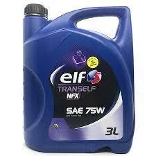 Elf Tranself NFX 75W Yarı Sentetik Şanzıman Yağı 3 Lt - Renault Clio, Megane, Fluence, Kangoo Uyumlu