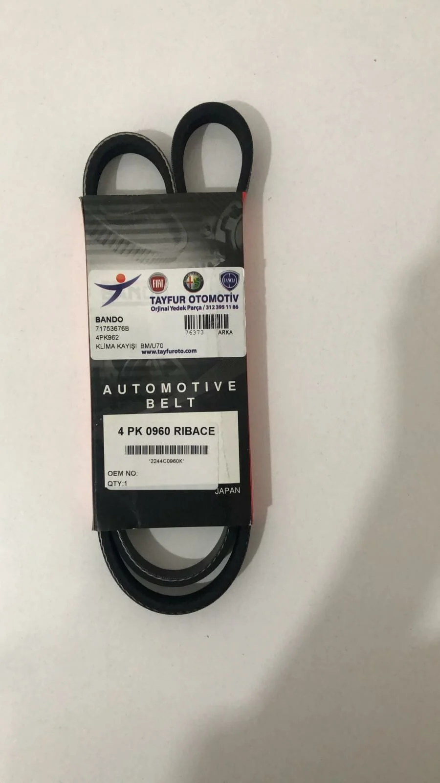 Fiat Brava Bravo Marea Uno 4Pk962 Klima Kayışı