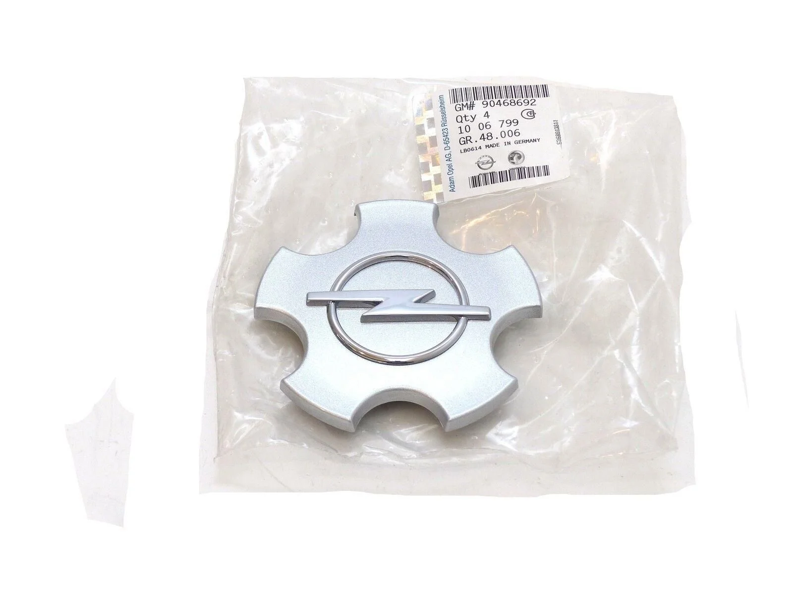 Opel Astra G Jant Kapağı Göbeği Orijinal PSA (MOPAR) 90468692