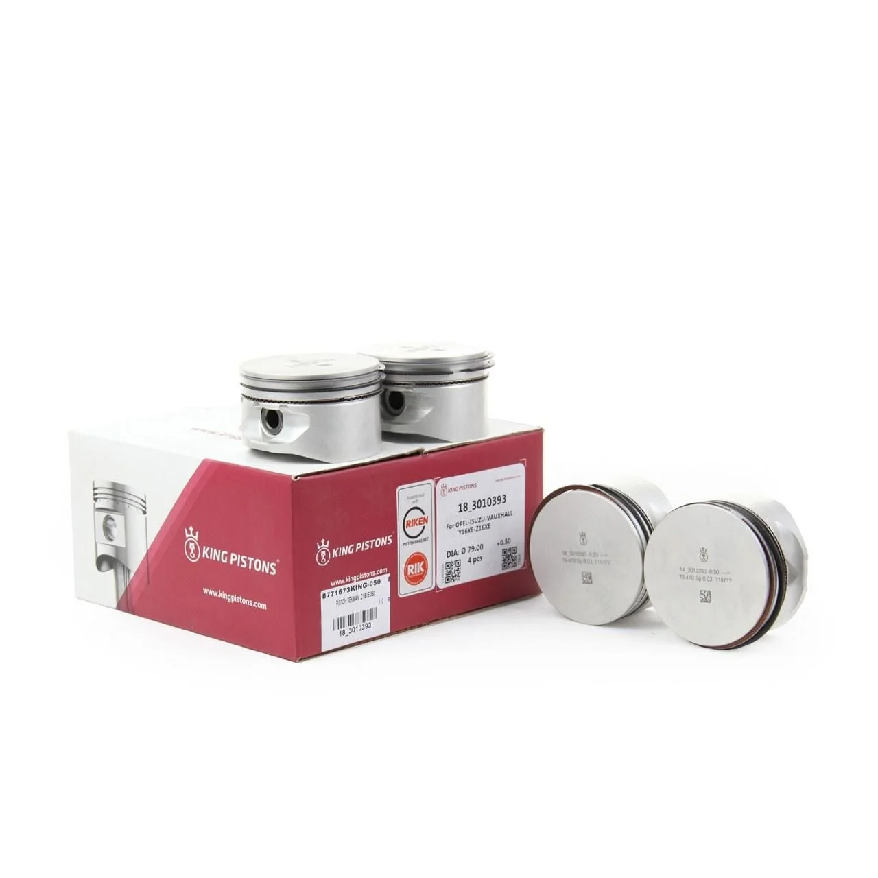 Opel Astra G Z16XE Piston Segman Takımı 0.50 King Yedek Parça