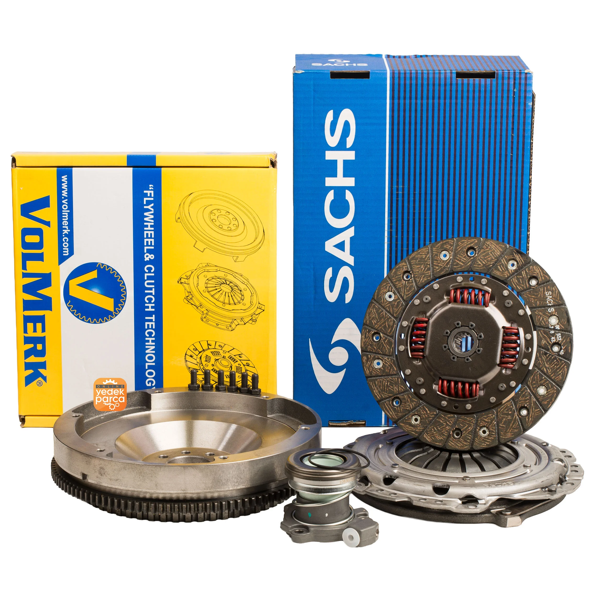 Opel Corsa C Combo C Meriva A (2005-2007) Sabit Volant & Sachs Takviyeli Debriyaj Seti Y13DT-Z13DT
