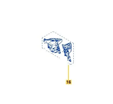 Renault Austral Arka Stop Alt Bağlantı Braketi (Sağ-Sol) 2022- 850458750R Renault Mais