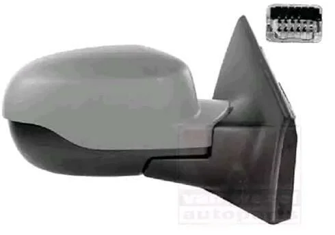 Renault Clio 3 Sağ Dikiz Aynası Elektrikli Otomatik Katlanır Astarlı 9 Pin (2009-2012) Alkar - 7701071867