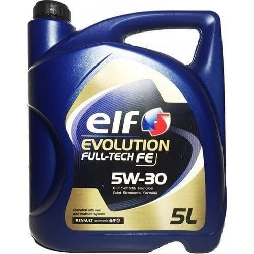 Renault Fluence (2013-2016) Uyumlu Elf Evolution Full-Tech FE 5W30 Partiküllü Motor Yağı 5 Lt