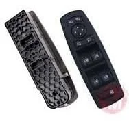 Renault Megane 3-III Fluence Ön Sol Cam Açma Düğmesi Komple (Çift Soket) Sagem 254000006R