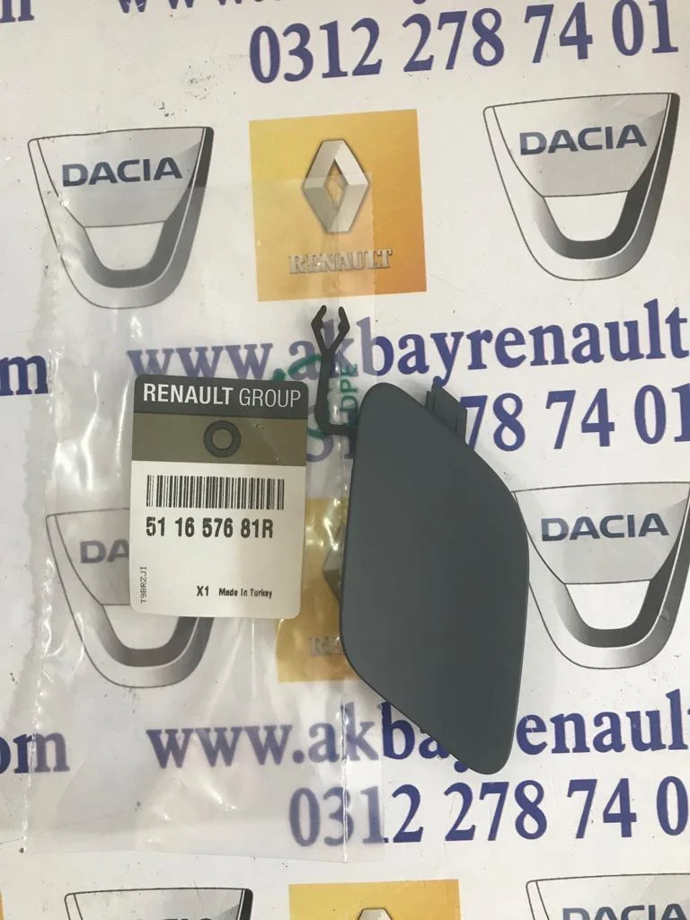 Renault Megane 4-IV Arka Tampon Çeki Demir Kapağı 2016-> OEM: 511657681R - Renault Mais