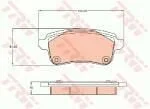 Renault Megane 4-IV Espace 5-V Talisman TRW Arka Fren Balatası Takımı 440608235R