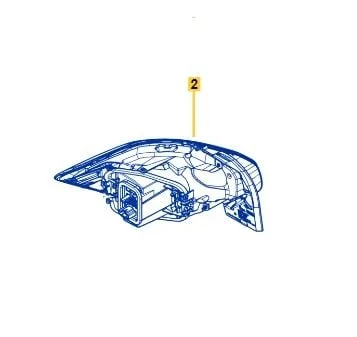 Renault Taliant Sağ Arka Stop Lambası Ledli (2020 Sonrası) Renault Mais - 265500193R