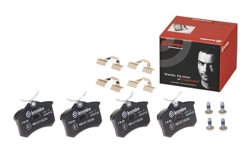 Audi S3 8L (1996-2003) Arka Fren Balatası Takımı - Brembo