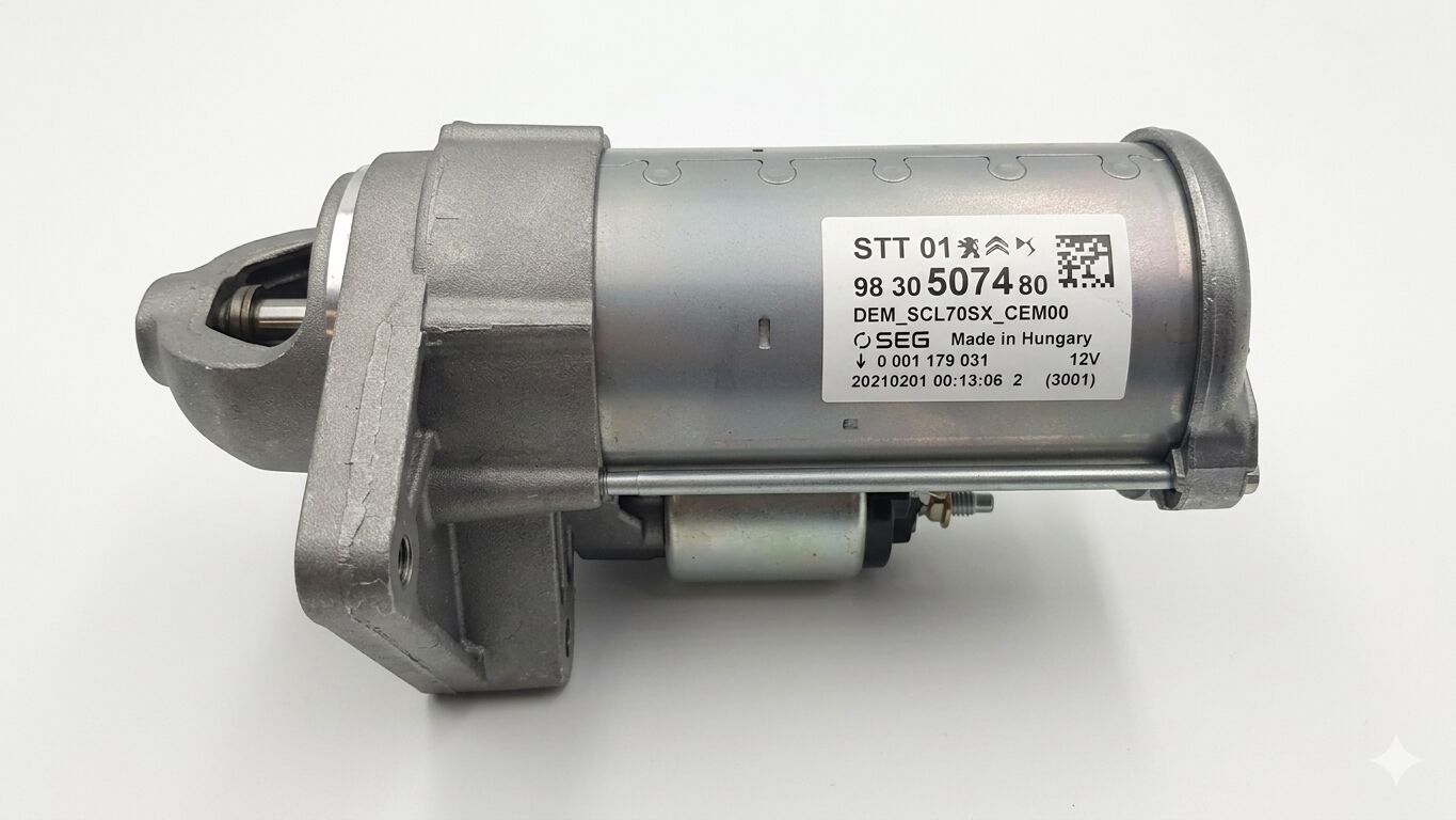 Citroen C4 Orijinal PSA Marş Motoru (9830507480)